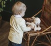 Сорочка-поло с длинным рукавом Арт. 2803 (желтый) - 1 Сорочка-поло с длинным рукавом Арт. 2803 (желтый) - 1