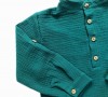 Сорочка верхняя для мальчика Арт.2812 (изумрудный) - 3