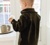 Сорочка верхняя Арт.2810 (хаки, крупный рубчик) - 6 Сорочка верхняя Арт.2810 (хаки, крупный рубчик) - 6