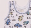 Майка для мальчика Арт. 508 (машинки) - 2 Майка для мальчика Арт. 508 (машинки) - 2