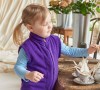 Жилет на молнии Арт.2738(фиолетовый) - 4