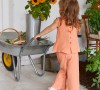 Кофточка для девочки Арт. 2095 (оранжево-персиковый) - 6 Кофточка для девочки Арт. 2095 (оранжево-персиковый) - 6