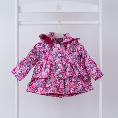 Куртка (ветровка) для девочки Арт.3505 (розовый) - 2